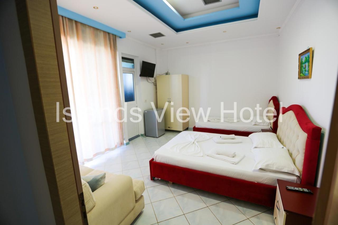Islands View Hotel Ksamil Bagian luar foto