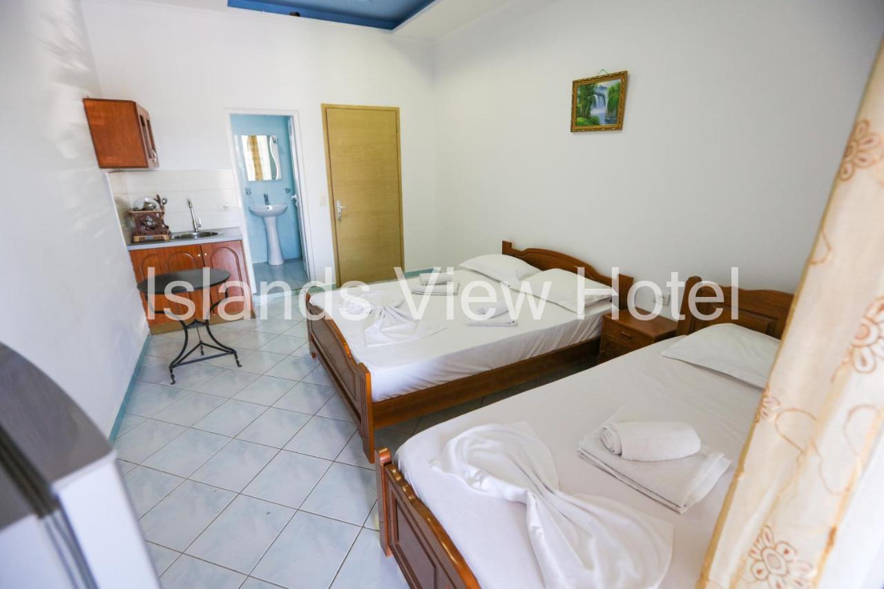 Islands View Hotel Ksamil Bagian luar foto