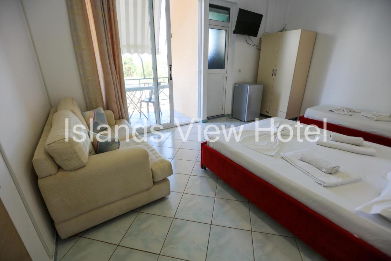 Islands View Hotel Ksamil Bagian luar foto