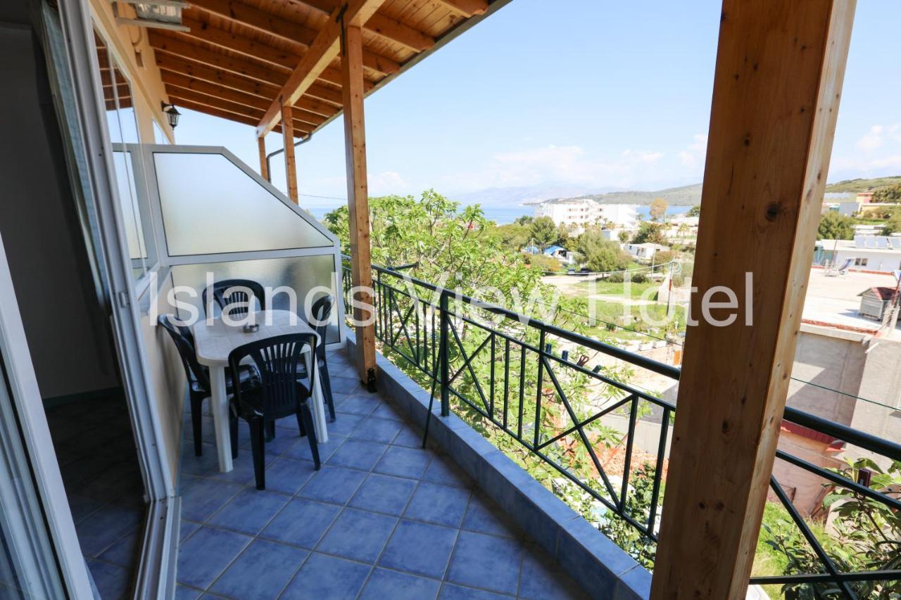Islands View Hotel Ksamil Bagian luar foto