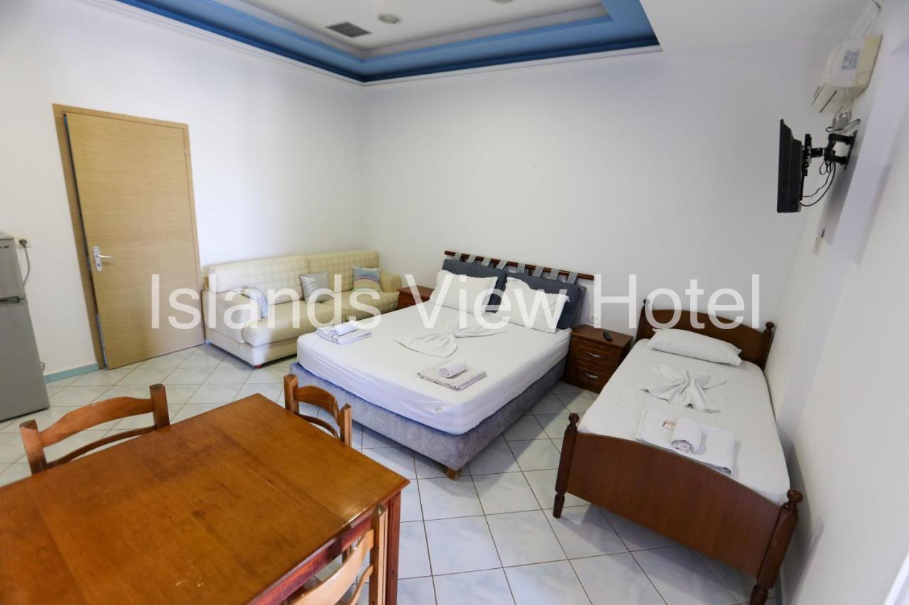 Islands View Hotel Ksamil Bagian luar foto