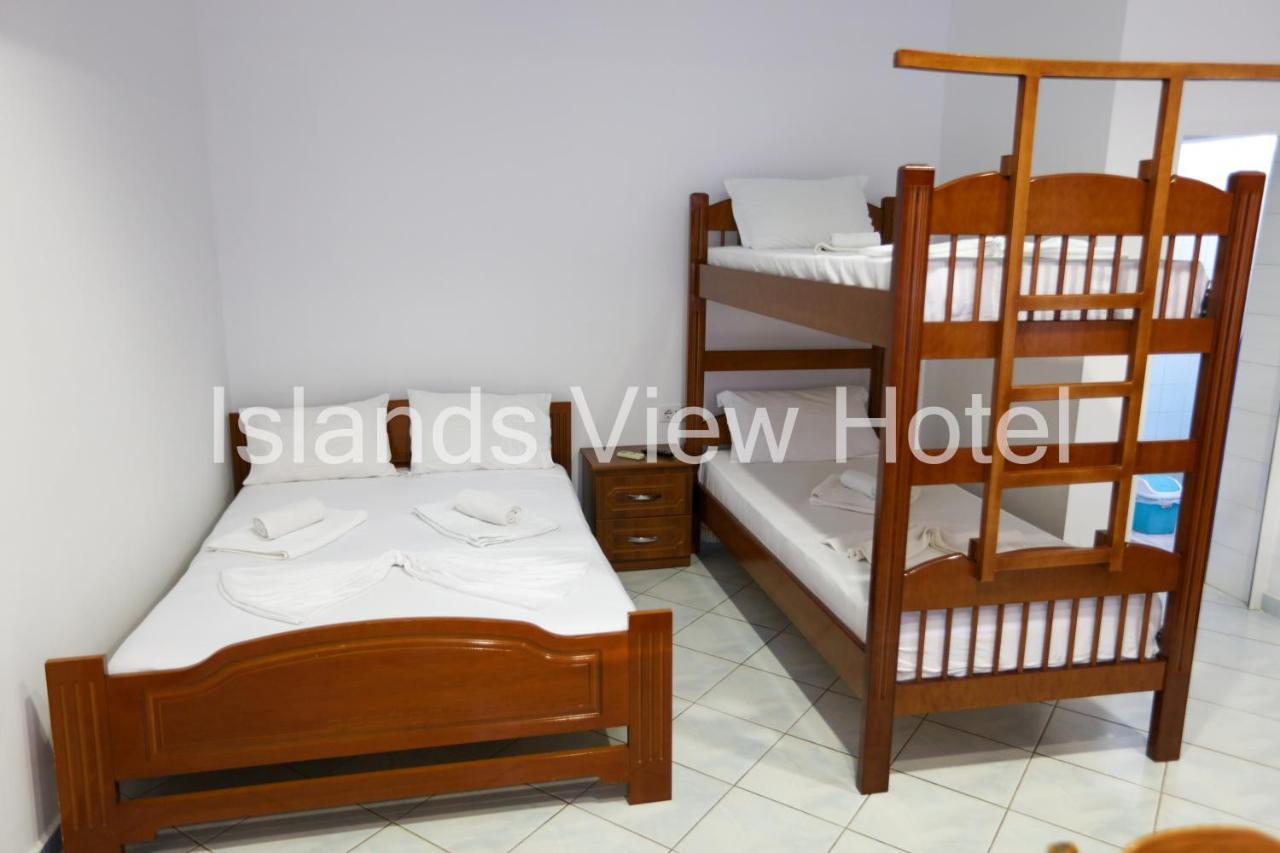 Islands View Hotel Ksamil Bagian luar foto