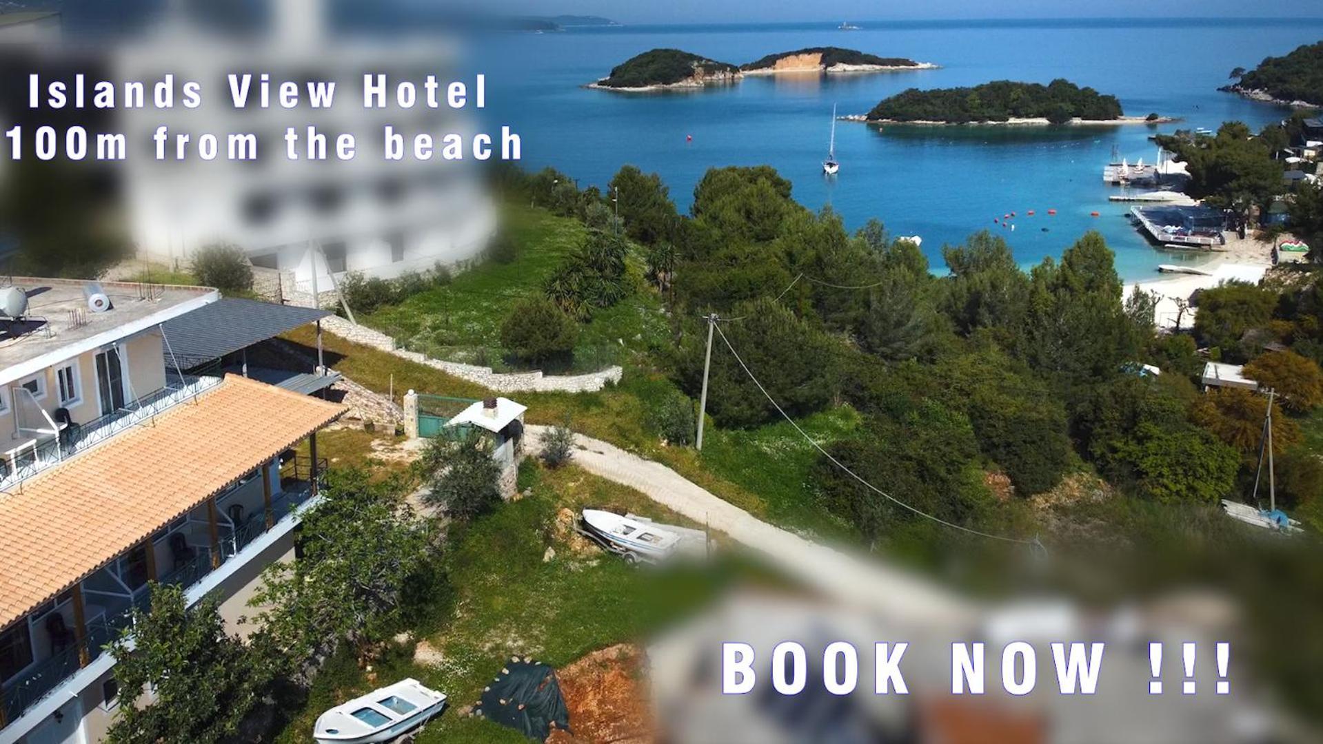 Islands View Hotel Ksamil Bagian luar foto