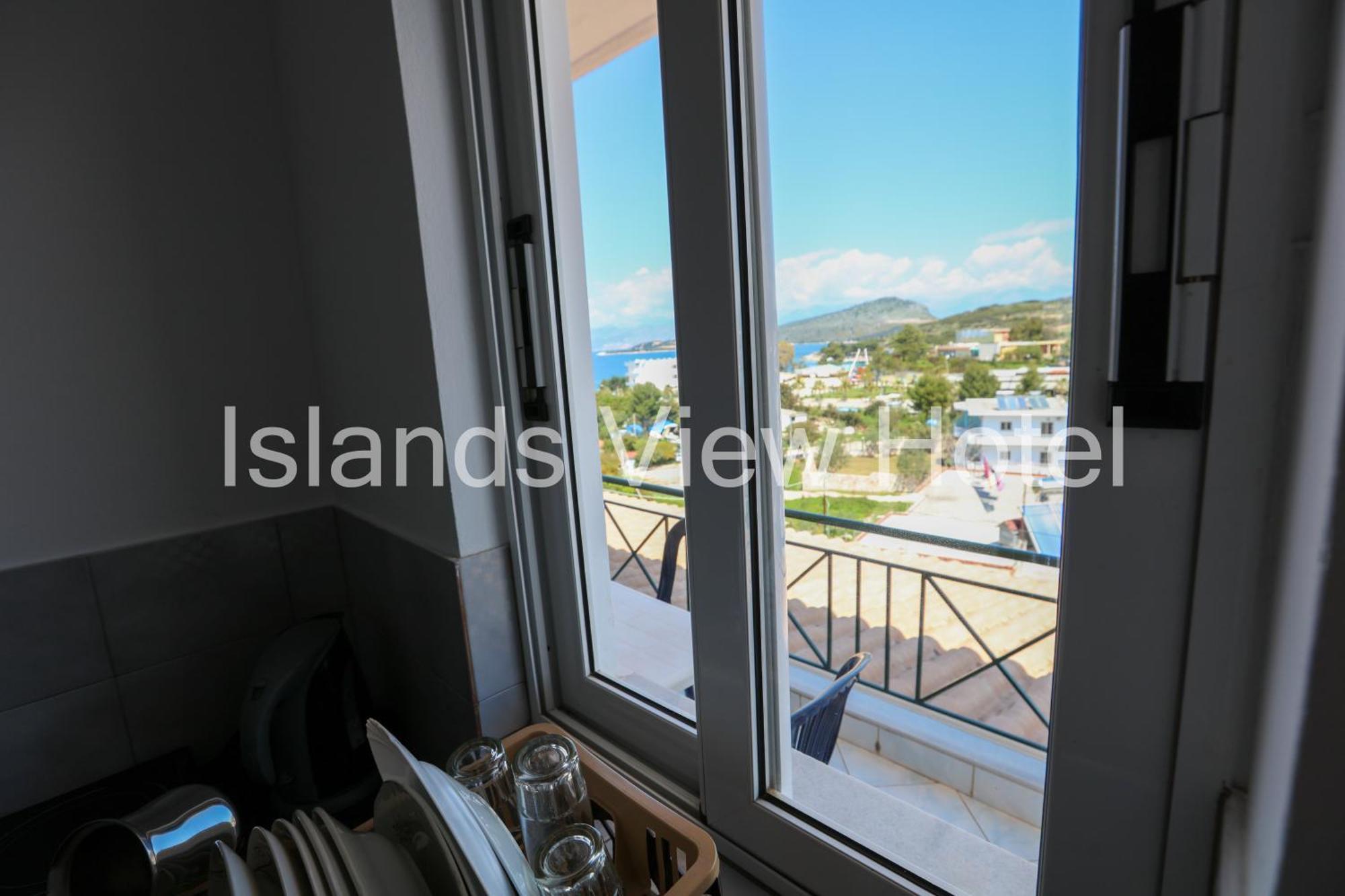 Islands View Hotel Ksamil Bagian luar foto