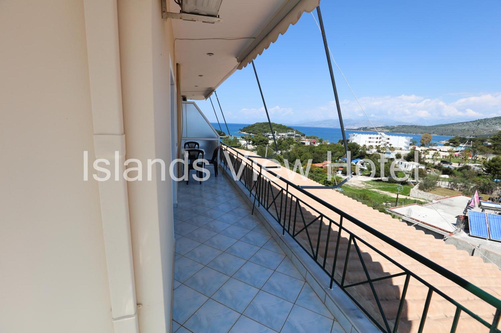 Islands View Hotel Ksamil Bagian luar foto